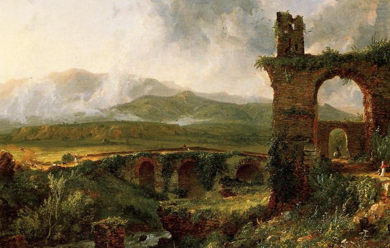 View near Tivoli, Thomas Cole